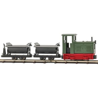 Busch 12022 H0f Feldbahn Startset mit Ns2 Diesellok