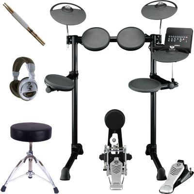 Yamaha DTX-450K E-Drum Set Bundle | music store