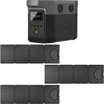 EcoFlow Delta Mini + 3x EcoFlow 110W Solar Panel