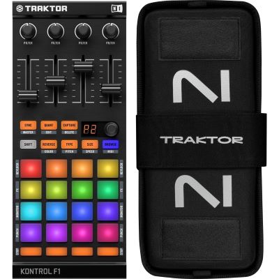 NATIVE INSTRUMENTS TRAKTOR KONTROL F1 N… Native Instruments TRAKTOR KONTROL F1 DJ Controller MIDI